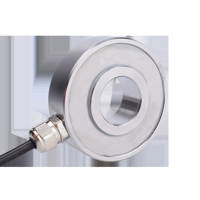 10kg ถึง 2t Ring Miniature Force Sensor แหวนสแตนเลสขนาดเล็กโหลดเซลล์