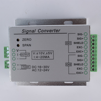 IP64 0.1% โหลดเซลล์แอมพลิฟายเออร์, 4 ยูนิต Strain Gauge Instrumentation Amplifier