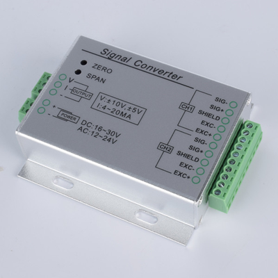 IP64 0.1% โหลดเซลล์แอมพลิฟายเออร์, 4 ยูนิต Strain Gauge Instrumentation Amplifier