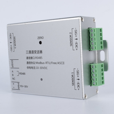 Rs232 RS485 แอมพลิฟายเออร์บริดจ์เกจสเตรนเกจ 2kv โหลดเซลล์แอมป์