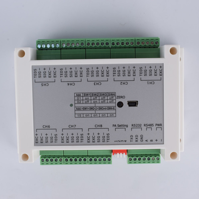 คอนดิชั่นเนอร์สัญญาณเกจวัดความเครียด 15v พร้อมการกระตุ้นสะพาน 350-1000 โอห์มโหลดเซลล์อนาล็อกแอมพลิฟายเออร์